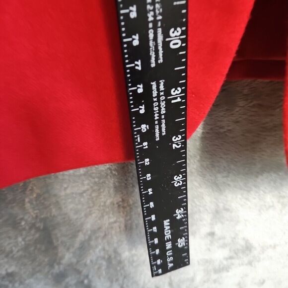 VTG CHARACTER SUBURBAN WOMENS 12 WOOL BLAZER/JACKET SINGLE GOLD BUTTON Poland - Picture 5 of 15